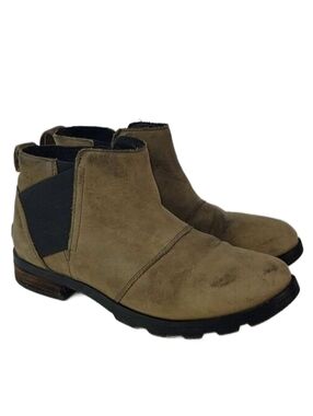 Sorel Emelie Chelsea Major Tan Women's Ankle Boots
